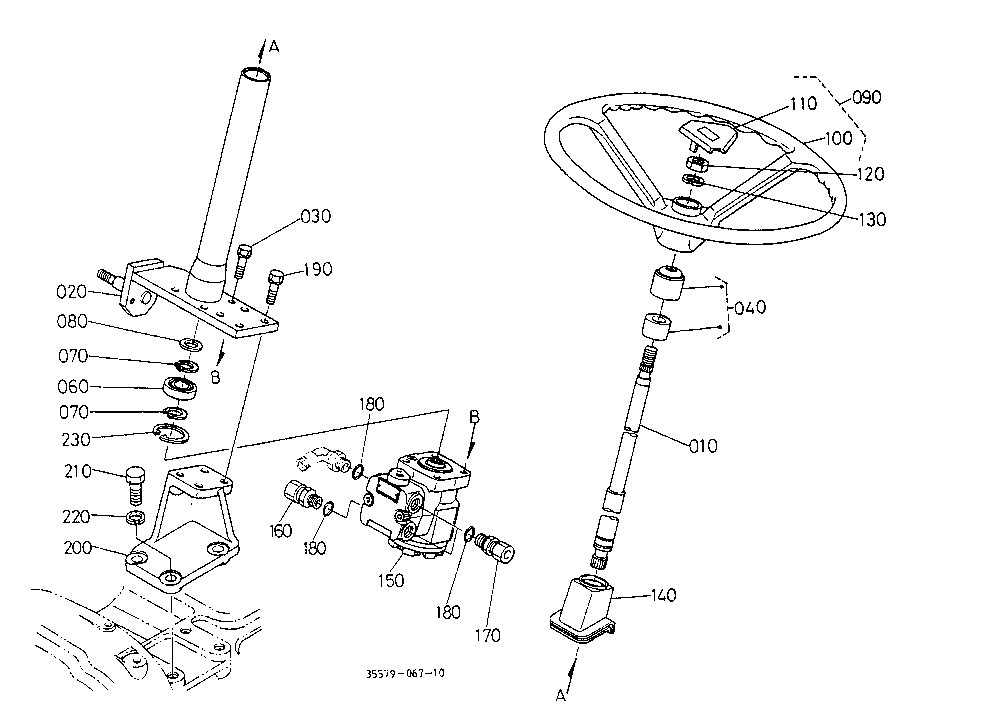 Steering Handle And Steering Controller