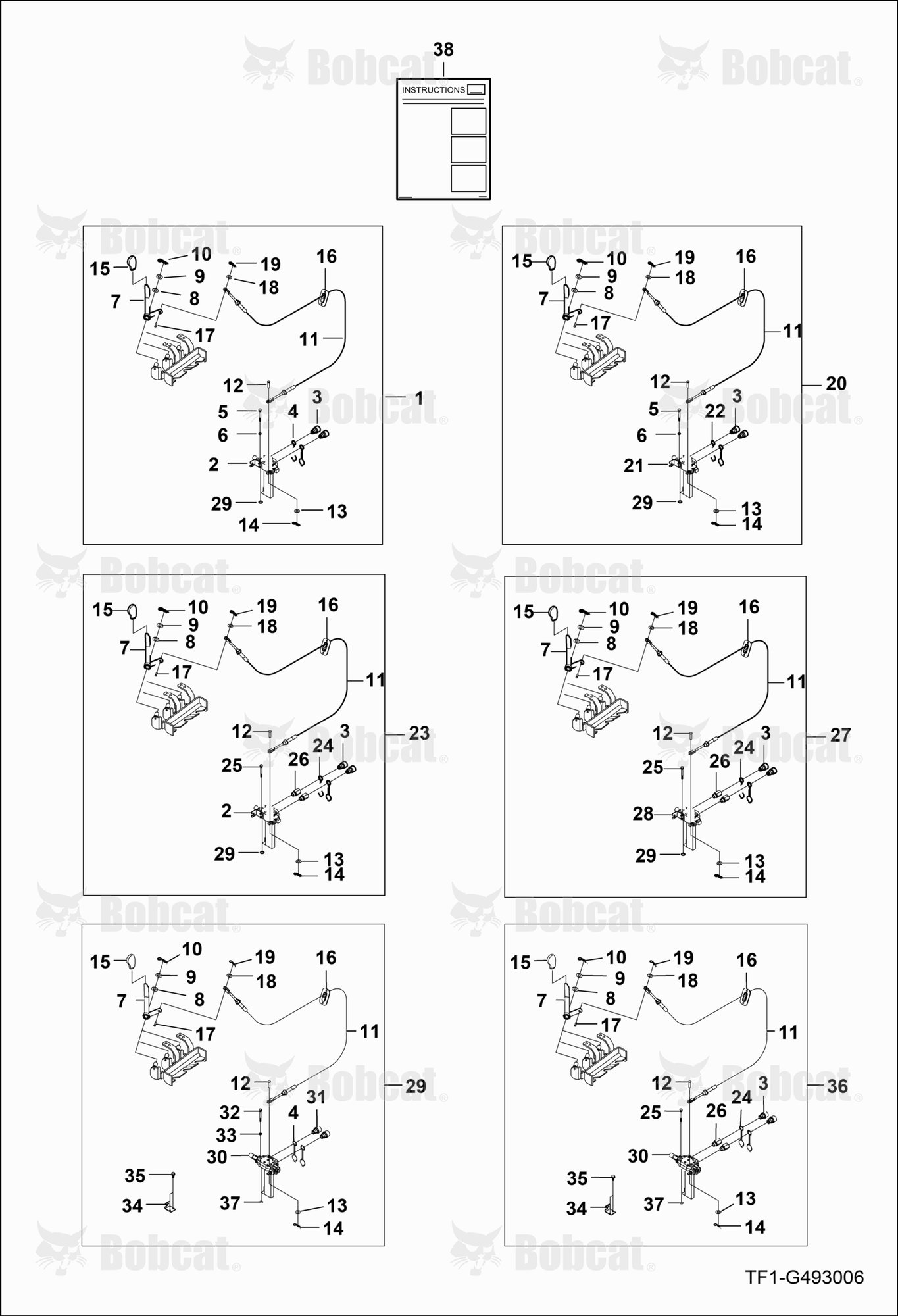 External Hydraulic Valve Group