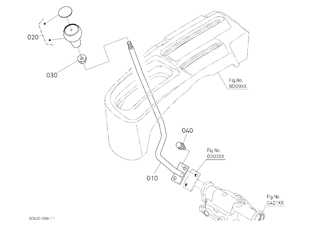Main Gear Shift Lever