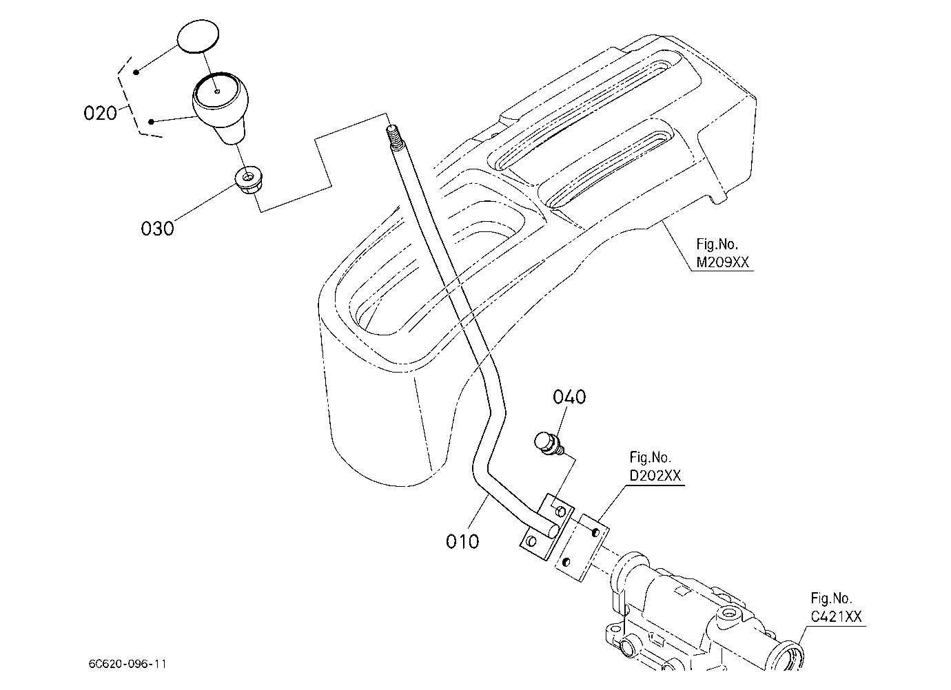 Main Gear Shift Lever