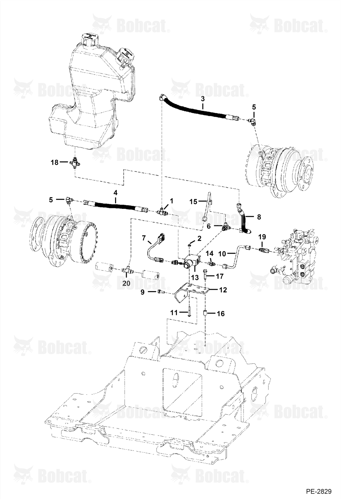 Hydrostatic Circuitry (Brake Valve)