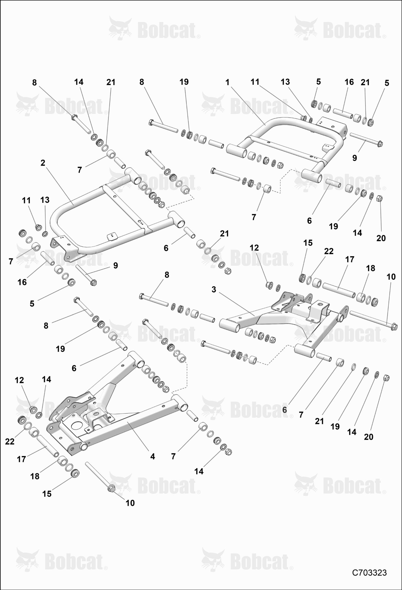 SUSPENSION, Rear Control Arms