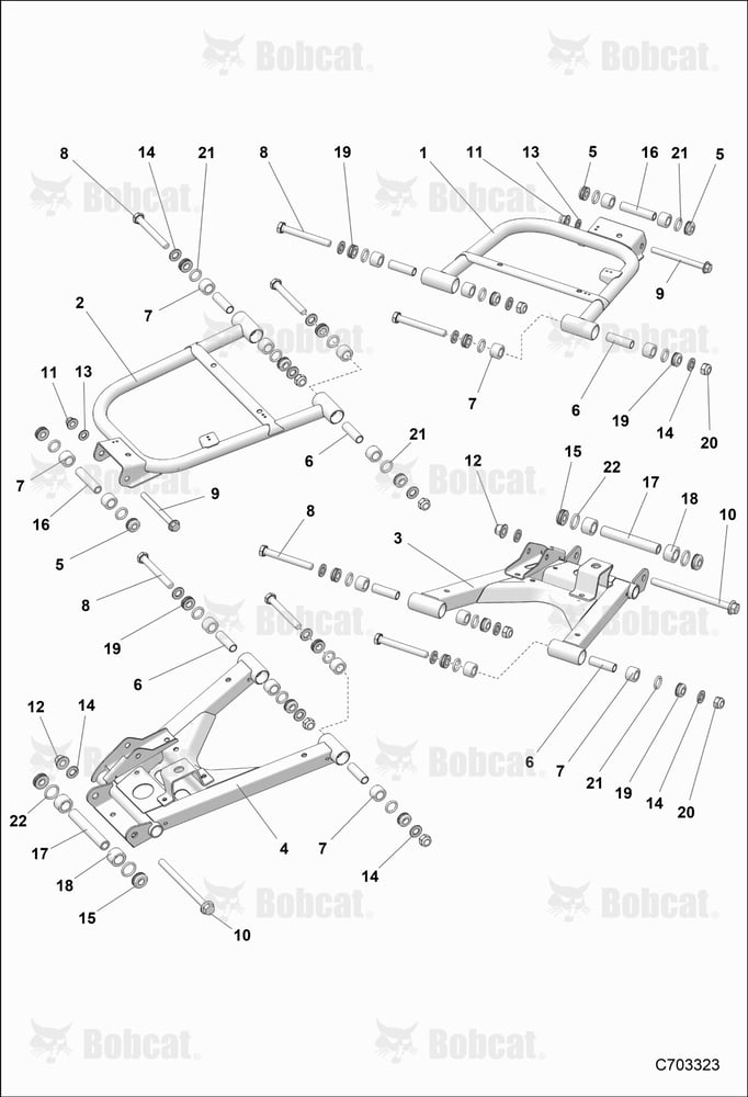 SUSPENSION, Rear Control Arms
