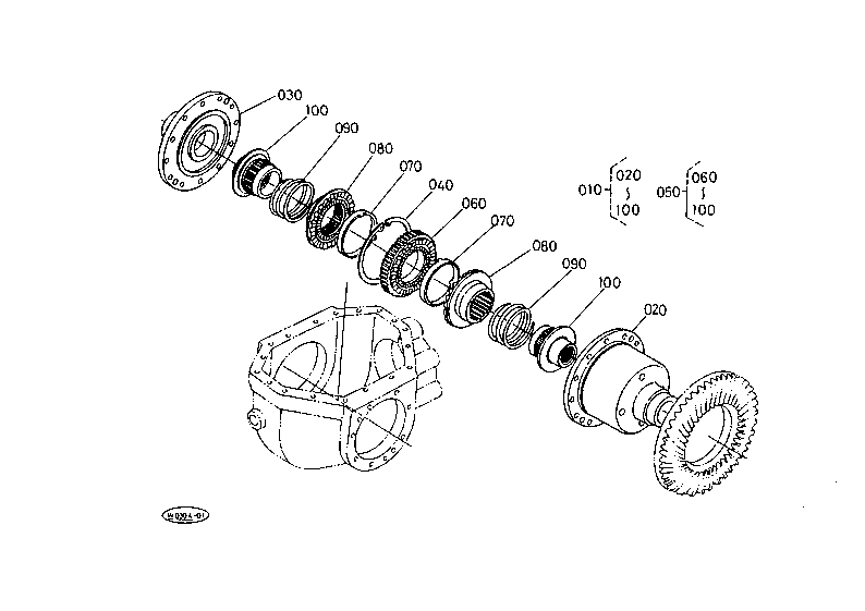 Front Differential Case (No-Spin)