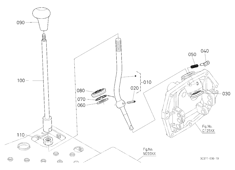 Main Gear Shift Lever