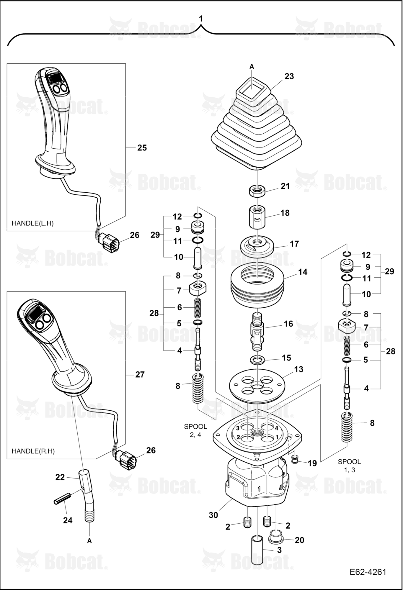 Joystick Valve  B34P11245 & Above
