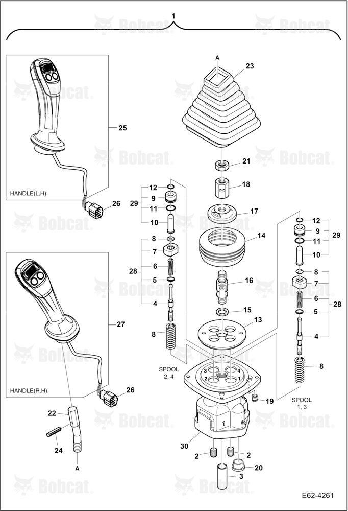 Joystick Valve B34T12823 & Above