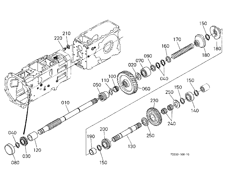 Pto Countershaft