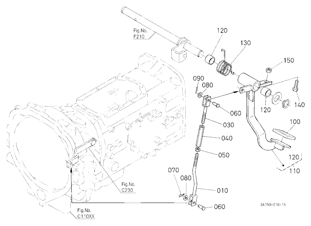 Clutch Pedal [Old Type]