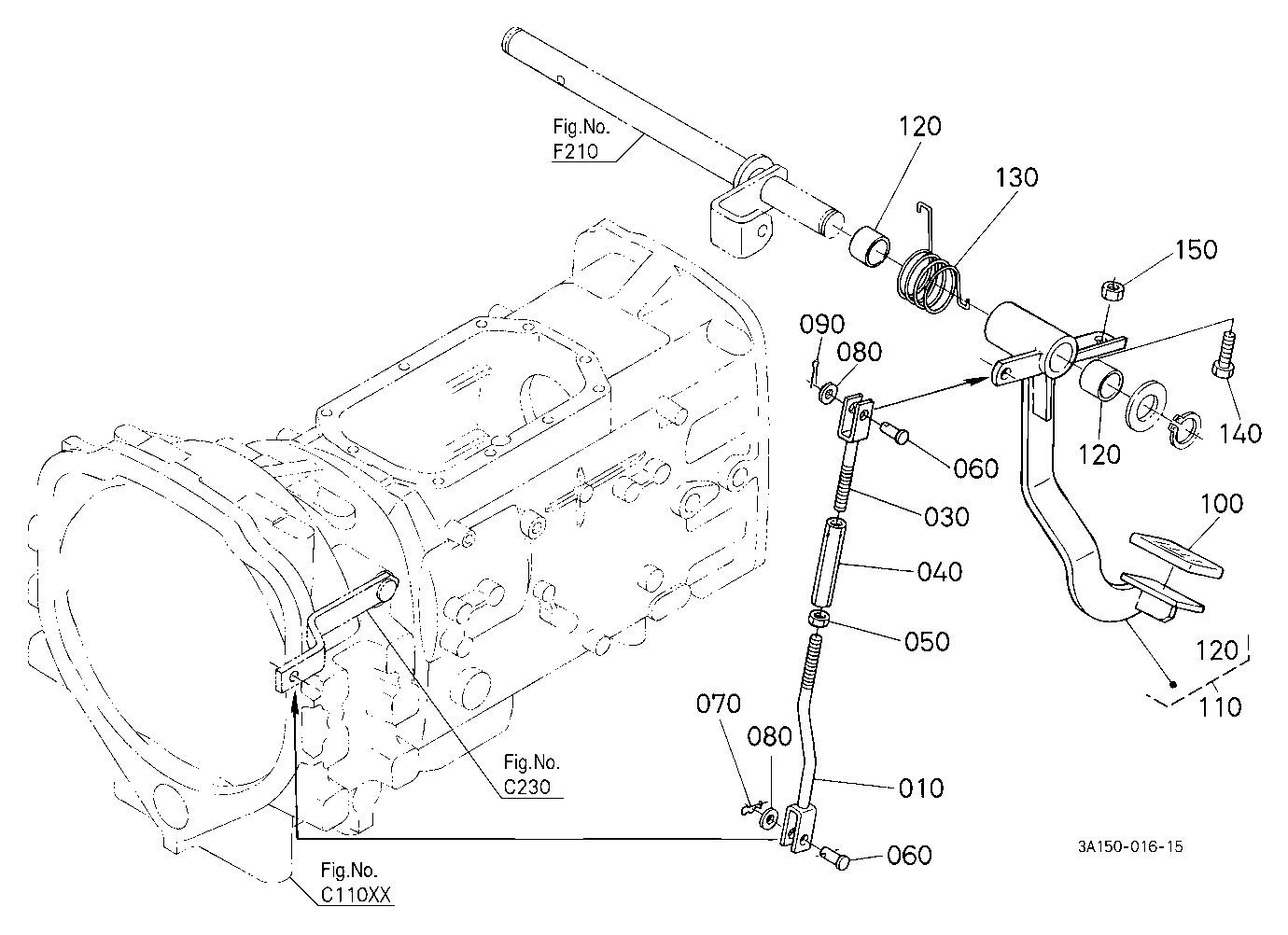 Clutch Pedal [Old Type]
