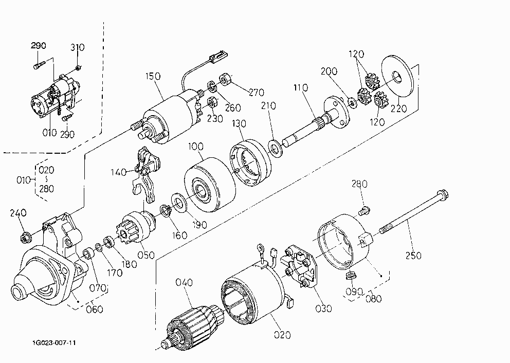 STARTER [COMPONENT PARTS](NOT FOR REMAN UNIT)