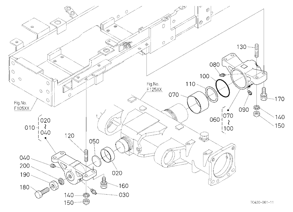 Front Differential Case Holder