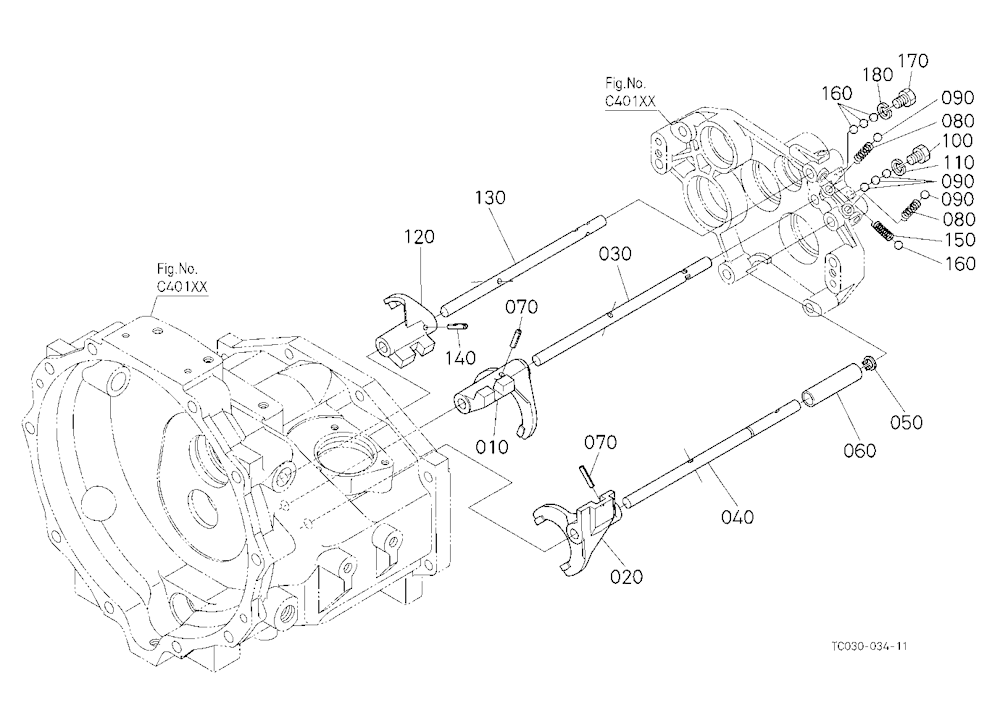 Main Gear Shift Fork