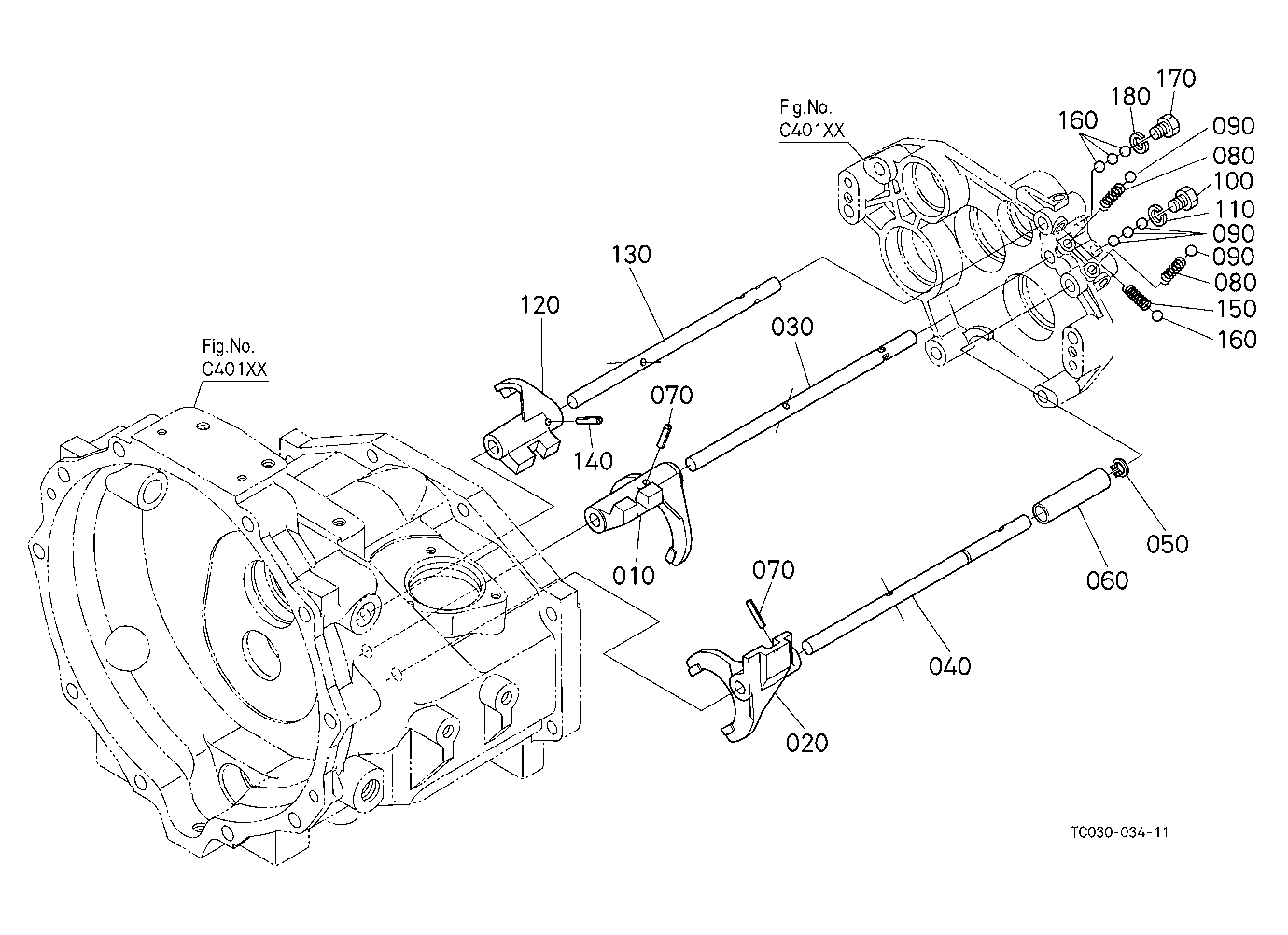 Main Gear Shift Fork