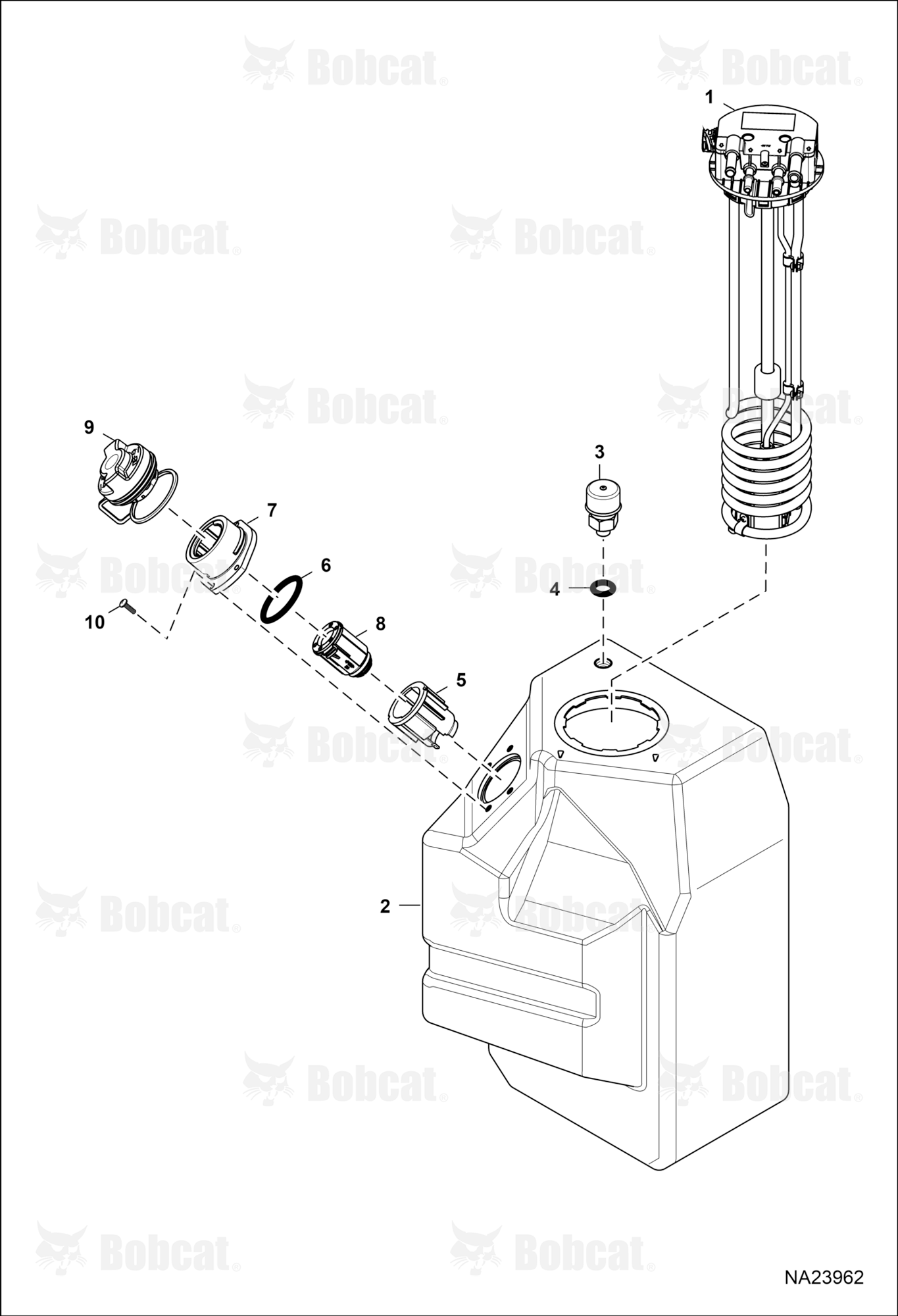Engine & Attaching Parts (SCR System) (Tank)