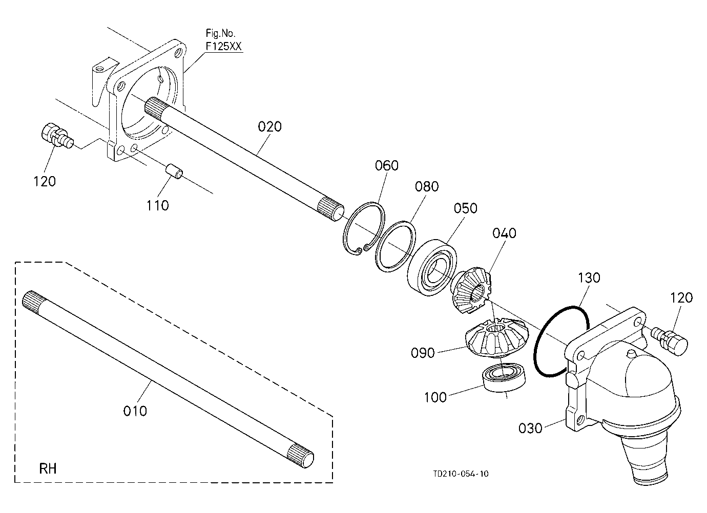 Bevel Gear Shaft