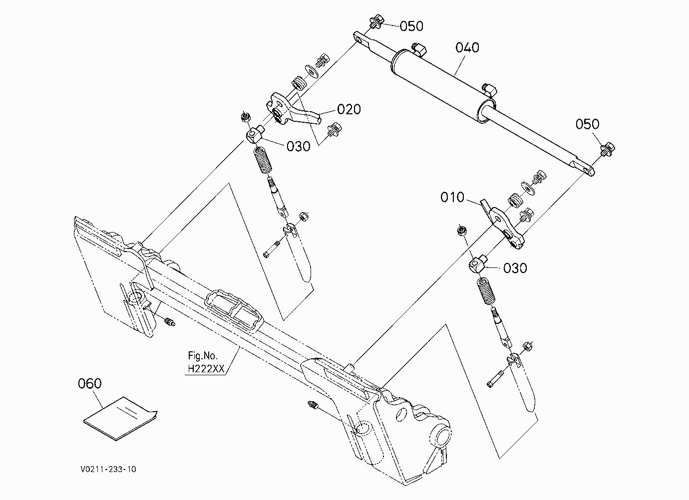HYDRAULIC QUICK COUPLER (HITCH CYLINDER) [OPTION]