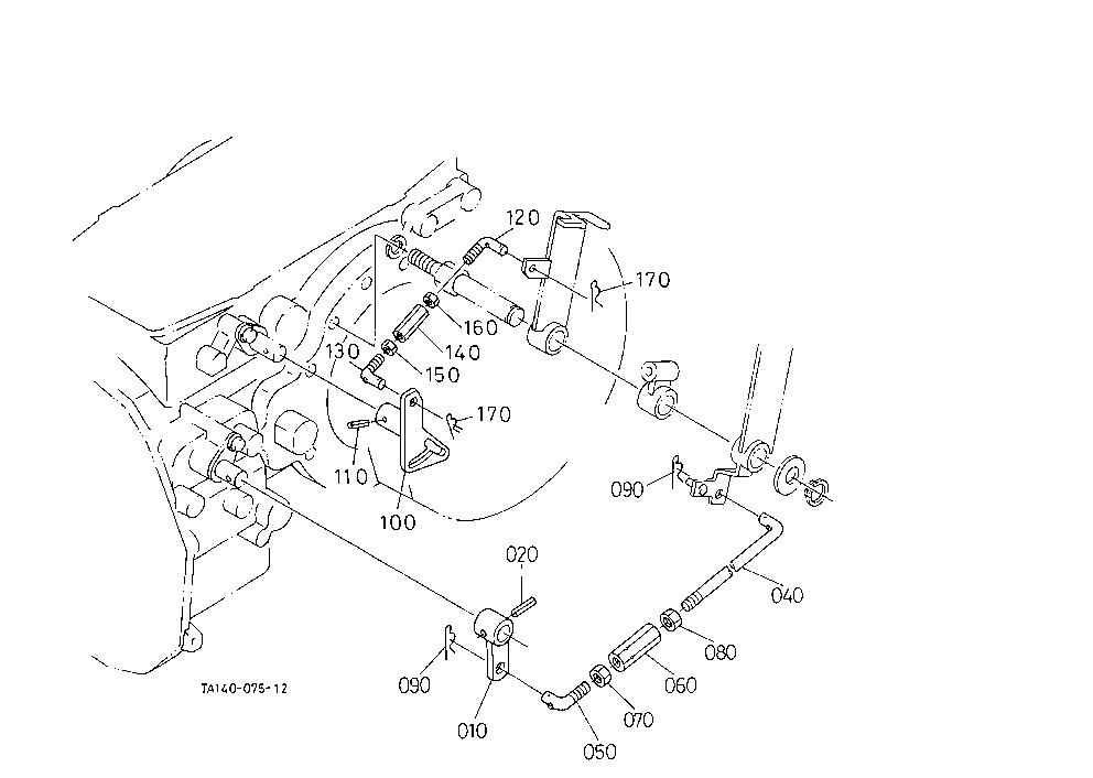 Range Gear Shift Rod [Hst Type]