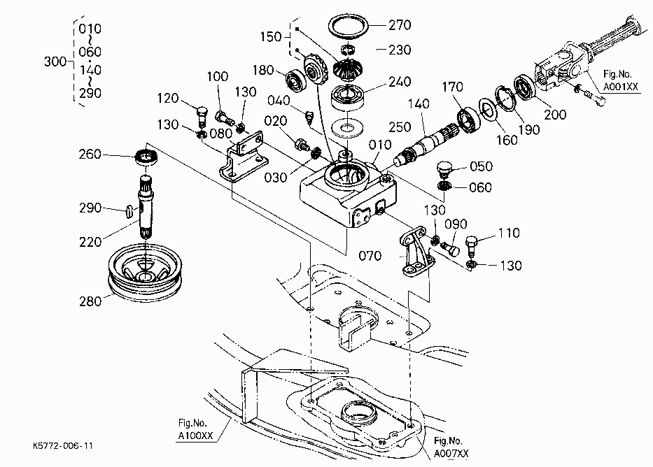 BEVEL GEAR CASE