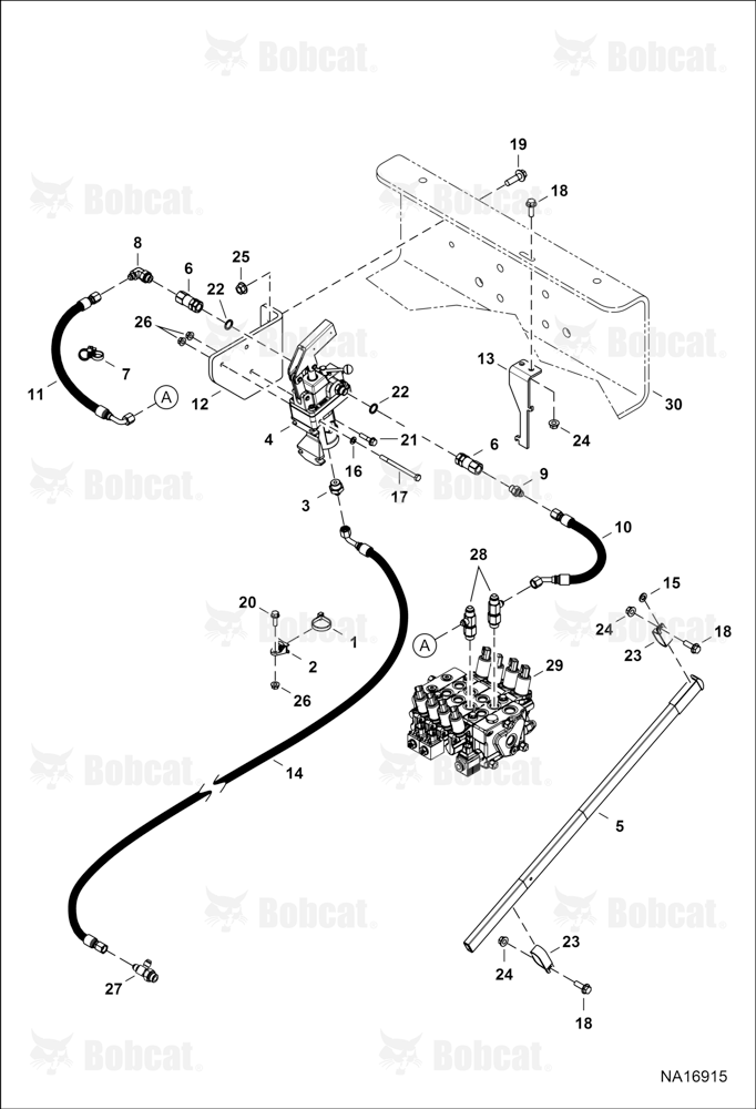 Emergency Pump  B33G16001 & Above, B33W16001 & Above