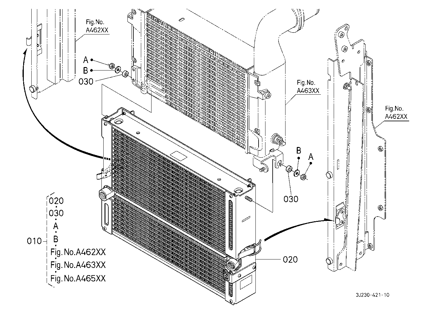 Cooler Unit (Oil Cooler) [Component Parts]