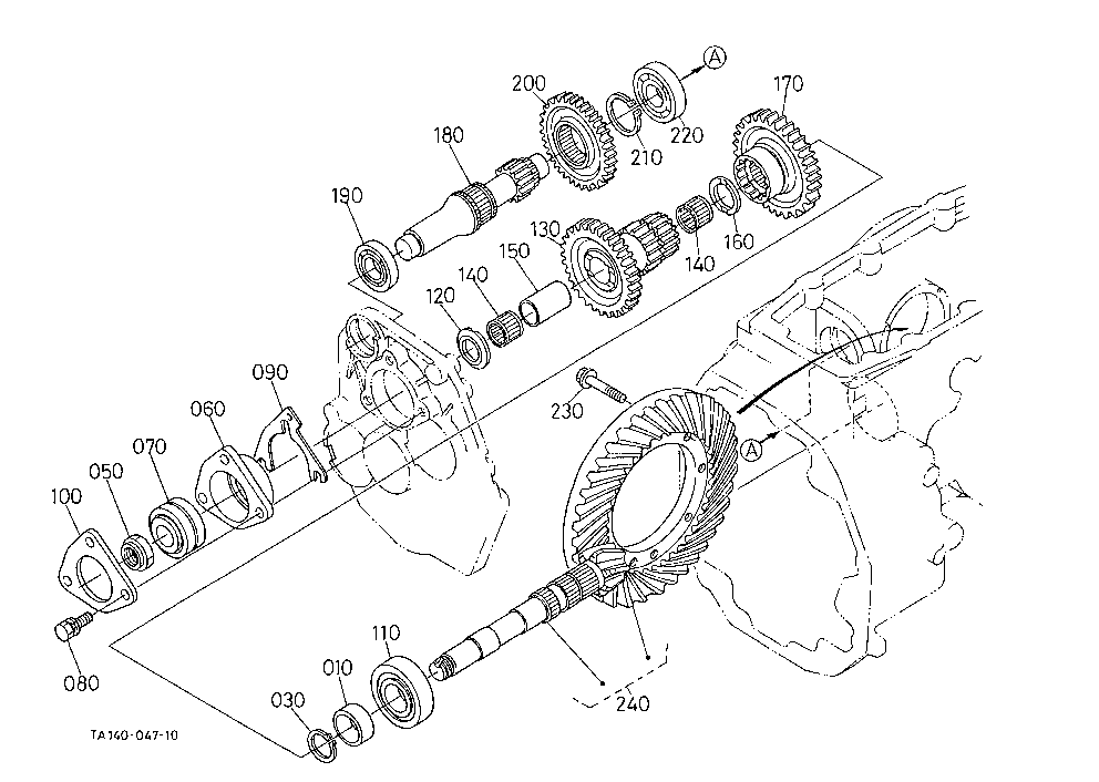 Spiral Bevel Pinion [Except Hst Type] [With Creep]