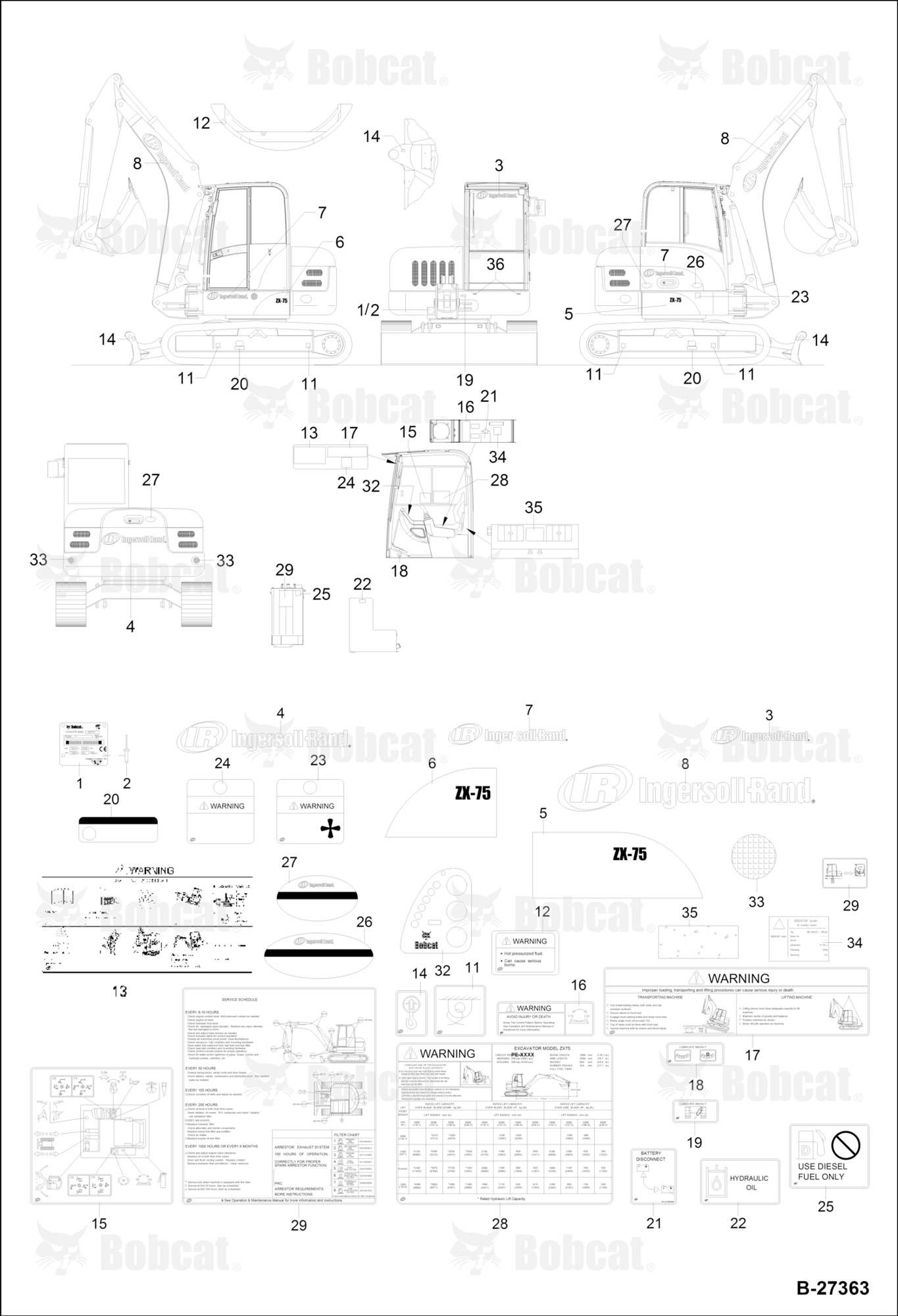 Decals - INGERSOLL-RAND