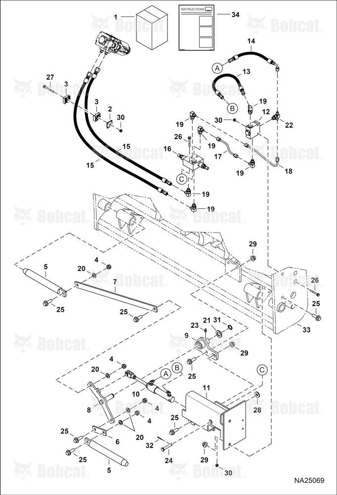 Power Attachment Lock Kit (J-tach)