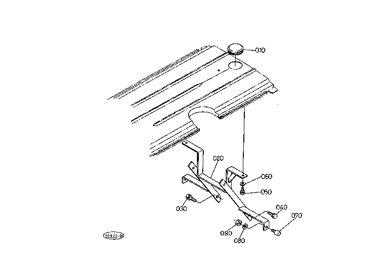 Hood Support (Bonnet Support) With Cab