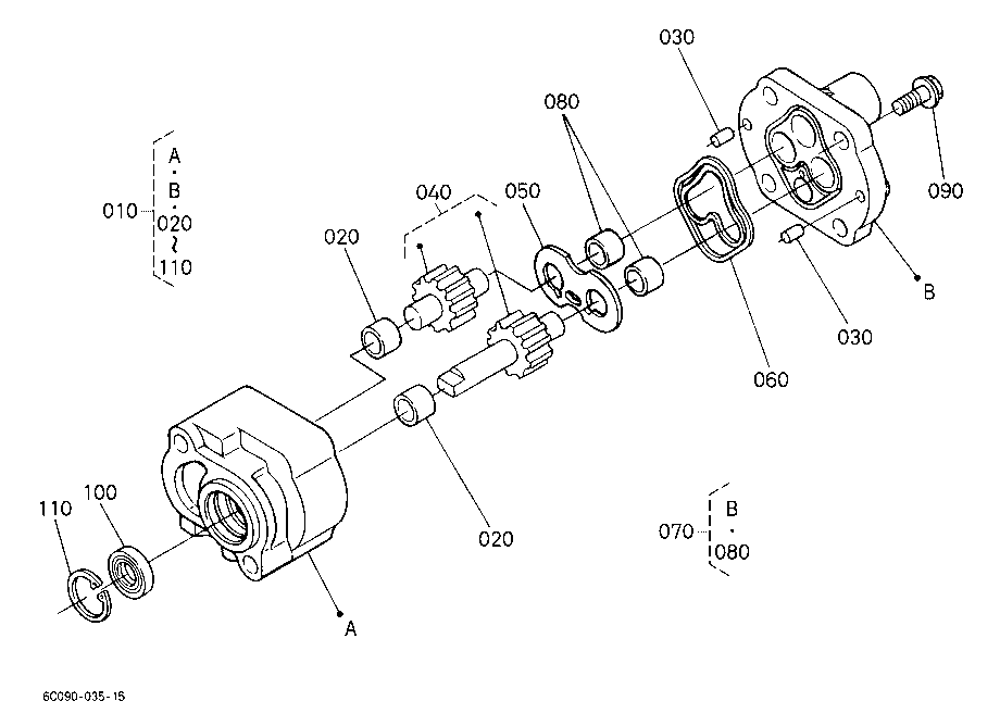 Hydraulic Pump [Component Parts]
