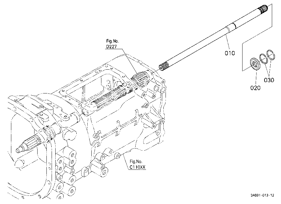Pto Propeller Shaft [Cab Type]