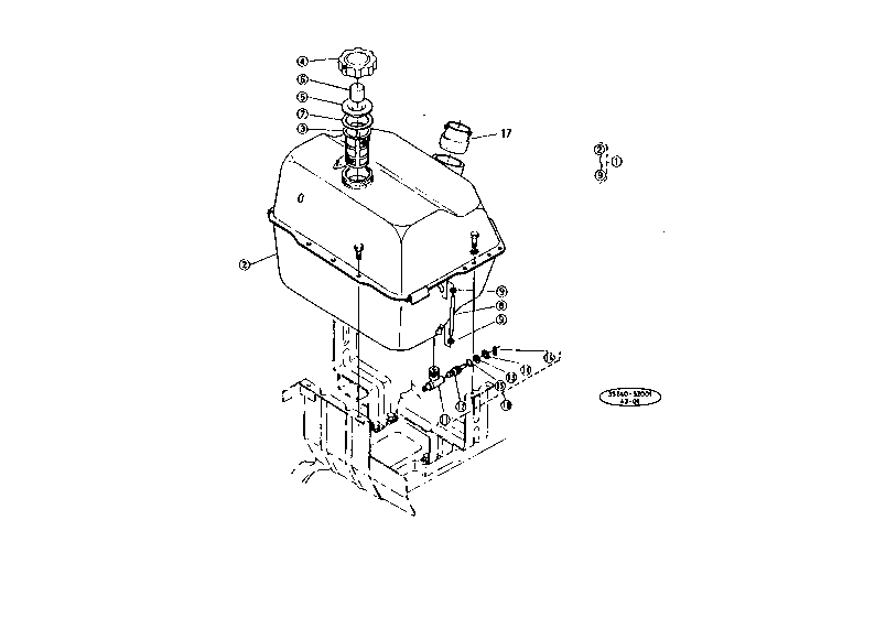 Fuel Tank [Integral Power Steering]