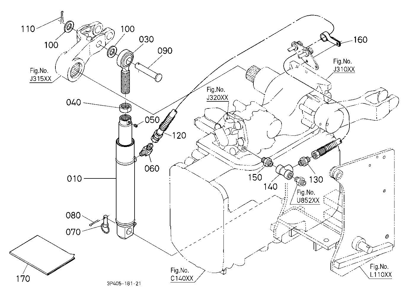 Assist Cylinder Kit Rh [Option]