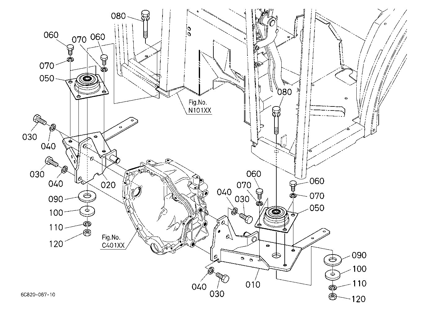 Cab Kit (Cab Bracket Front) [Option]