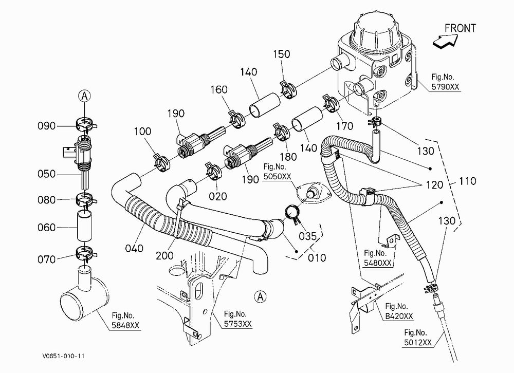 OIL SEPARATOR PIPE