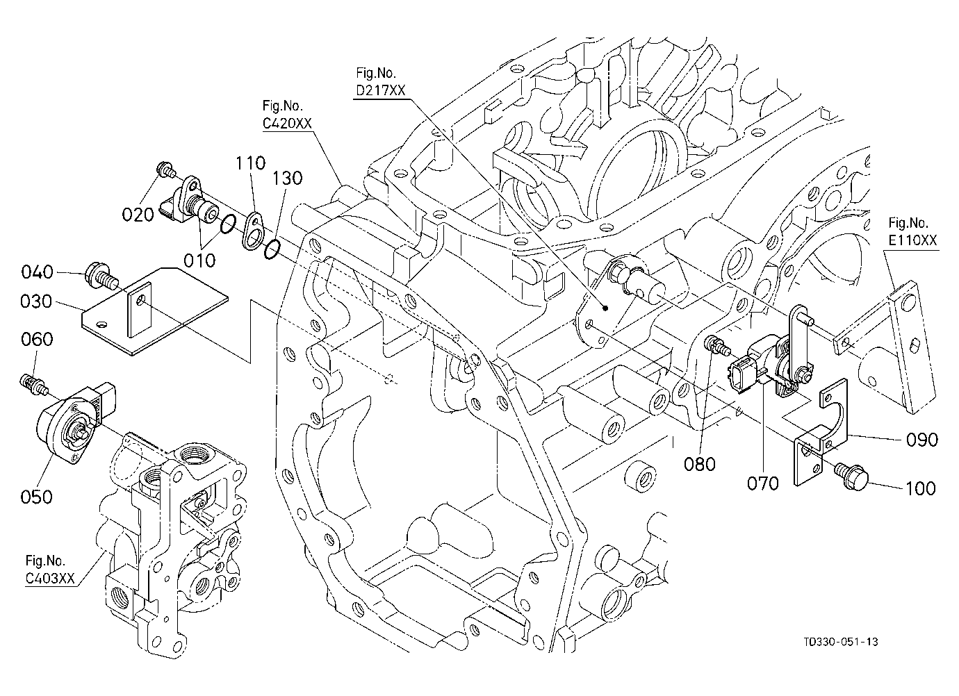 Sensor (Transmission Case/Hst)