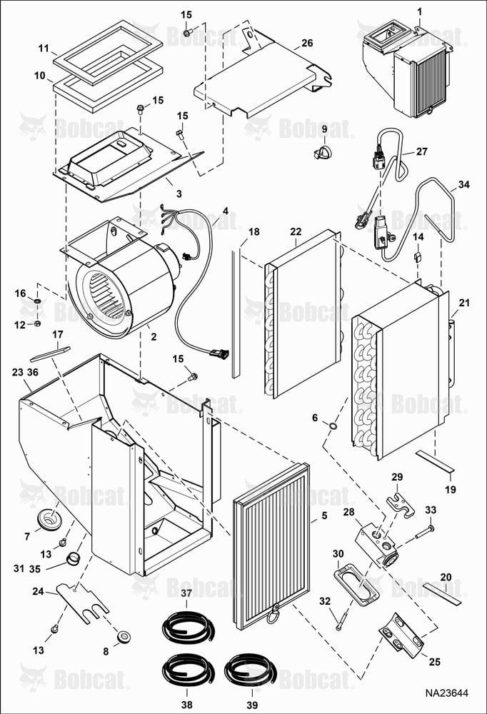 Heater & A/C (HVAC Assy)