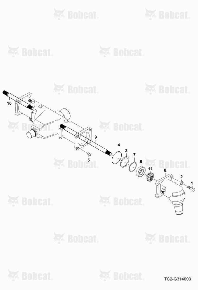 Bevel Gear Case Group