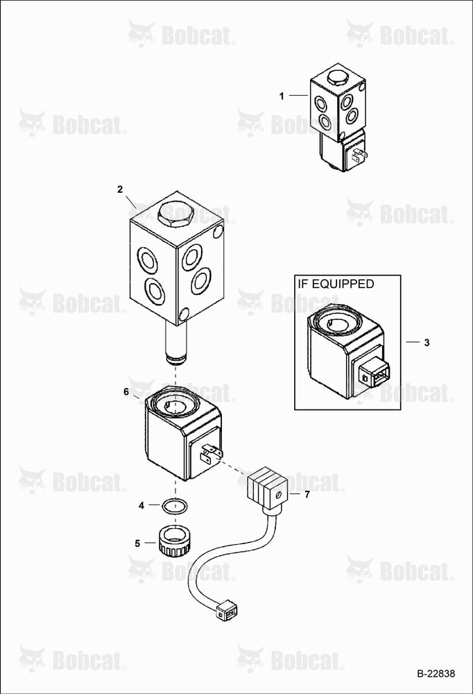 Hydraulic Circuitry Blocking Travel (Valve)