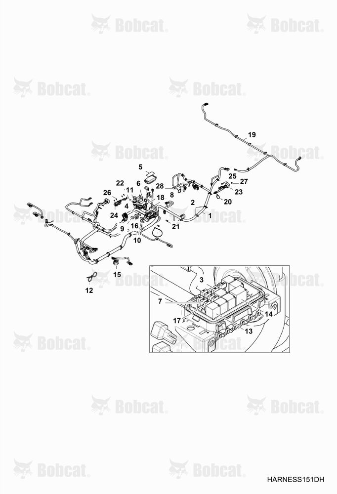 ELECTRICAL, Harness (W/O Cab)