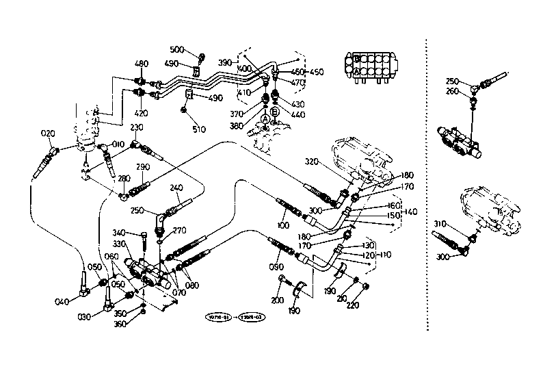 Oil Piping (Travel Lh)
