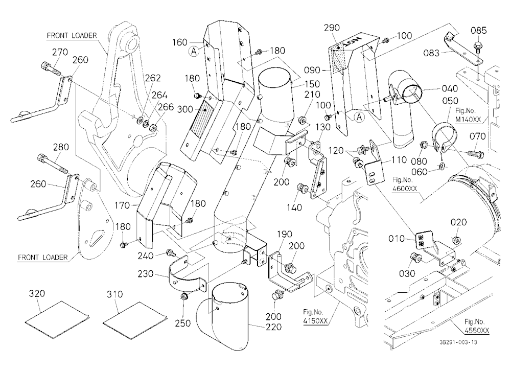 Under Muffler Kit (W/G No.M9141) [Option] [New]