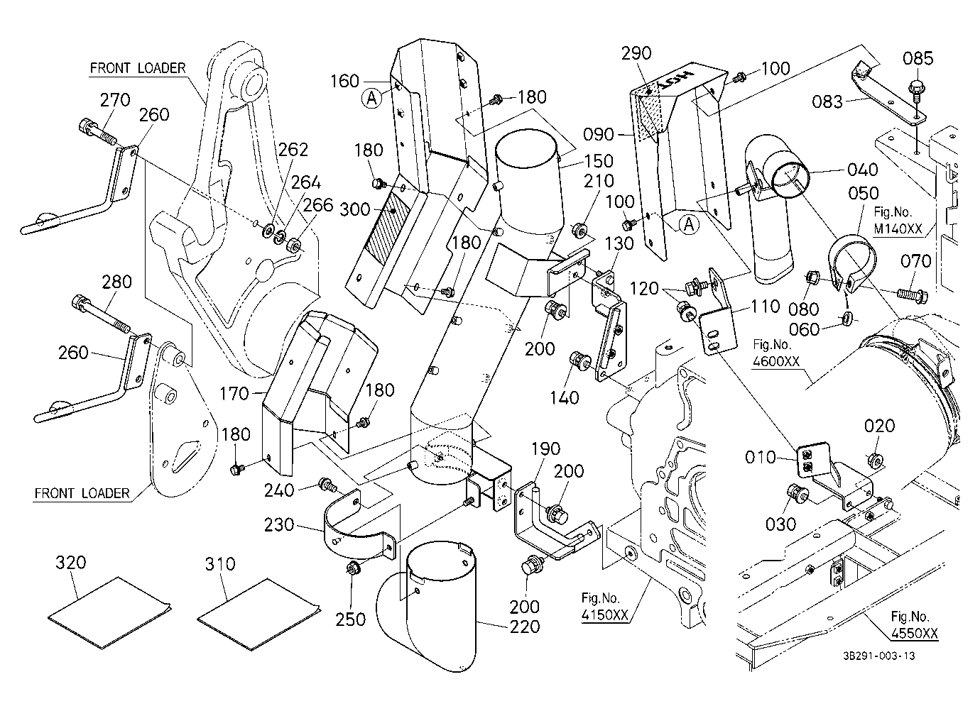 Under Muffler Kit (W/G No.M9141) [Option] [New]