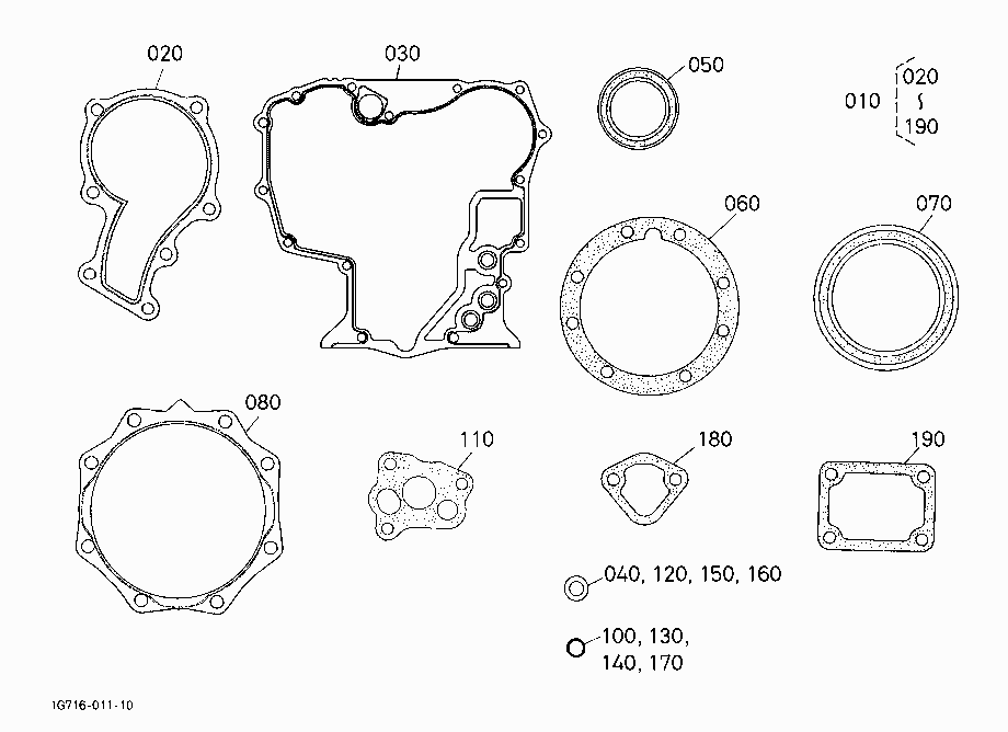LOWER GASKET KIT (OPTION)