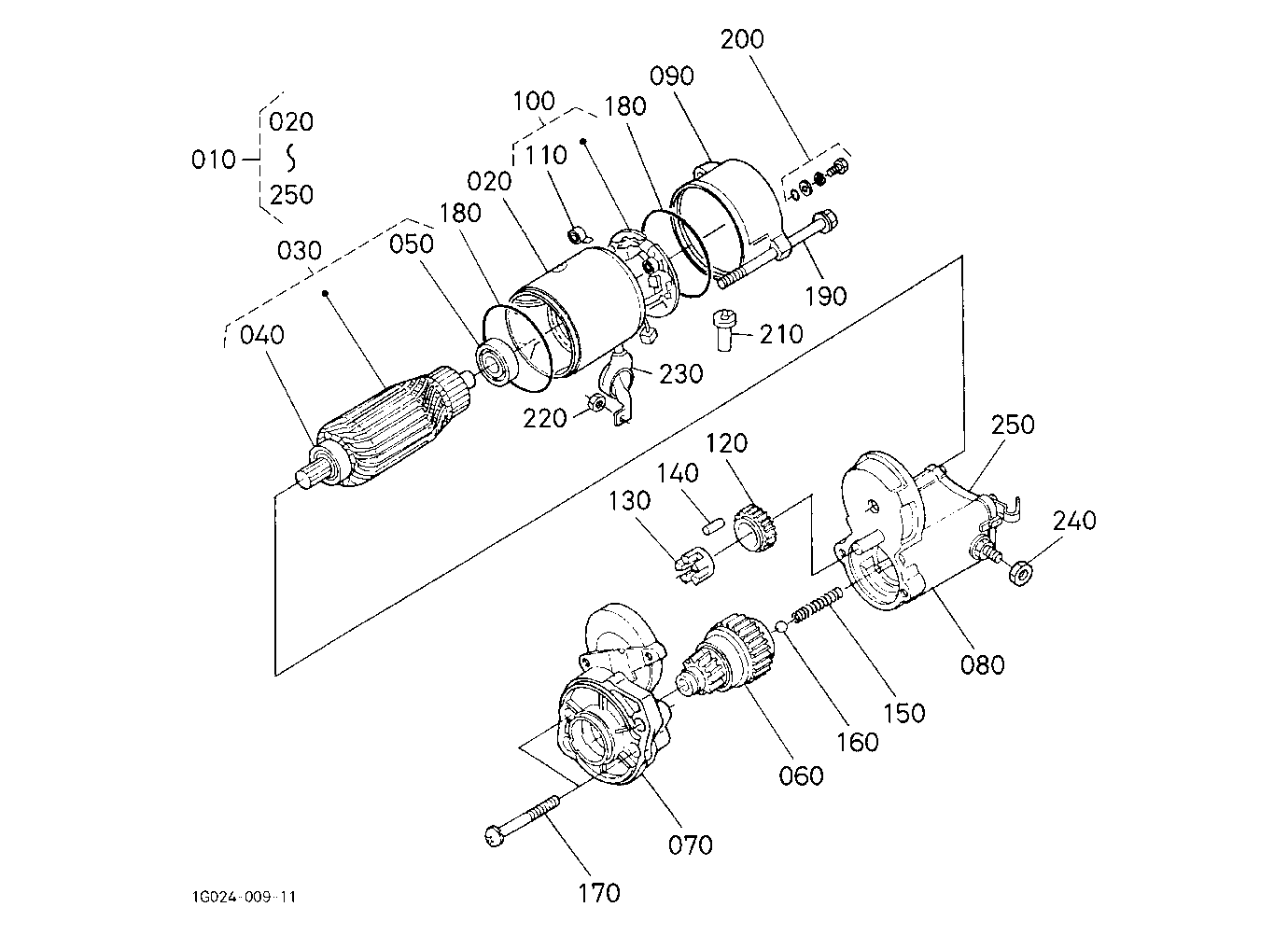 Starter [Component Parts](Not For Reman Unit)