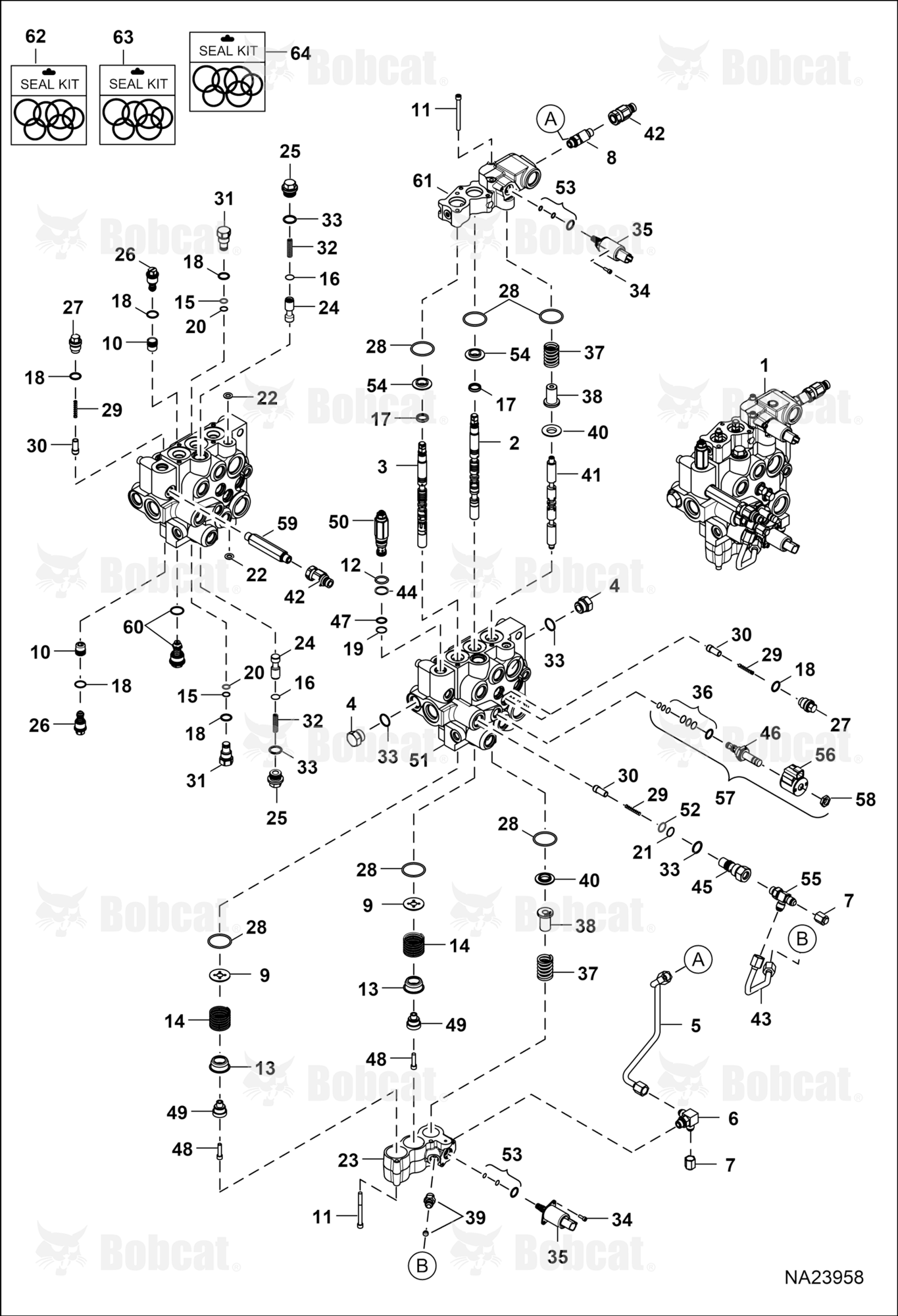 Hydraulic Control Valve (Standard Flow)