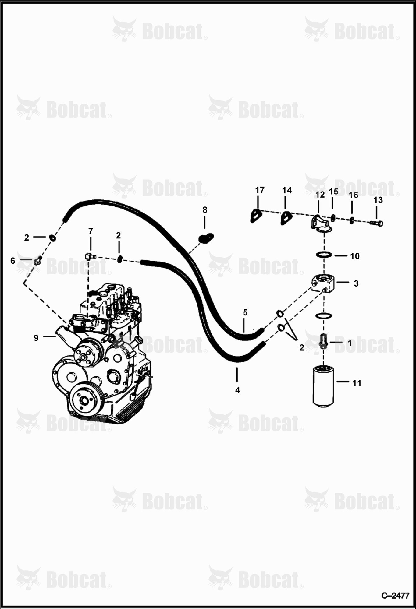 Engine Oil Cooler & Filter