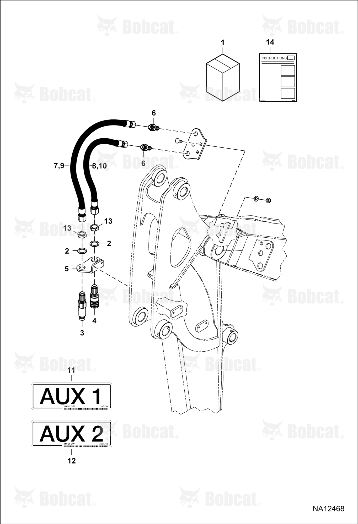 Hydraulic Auxiliary Extension Kit (Second)