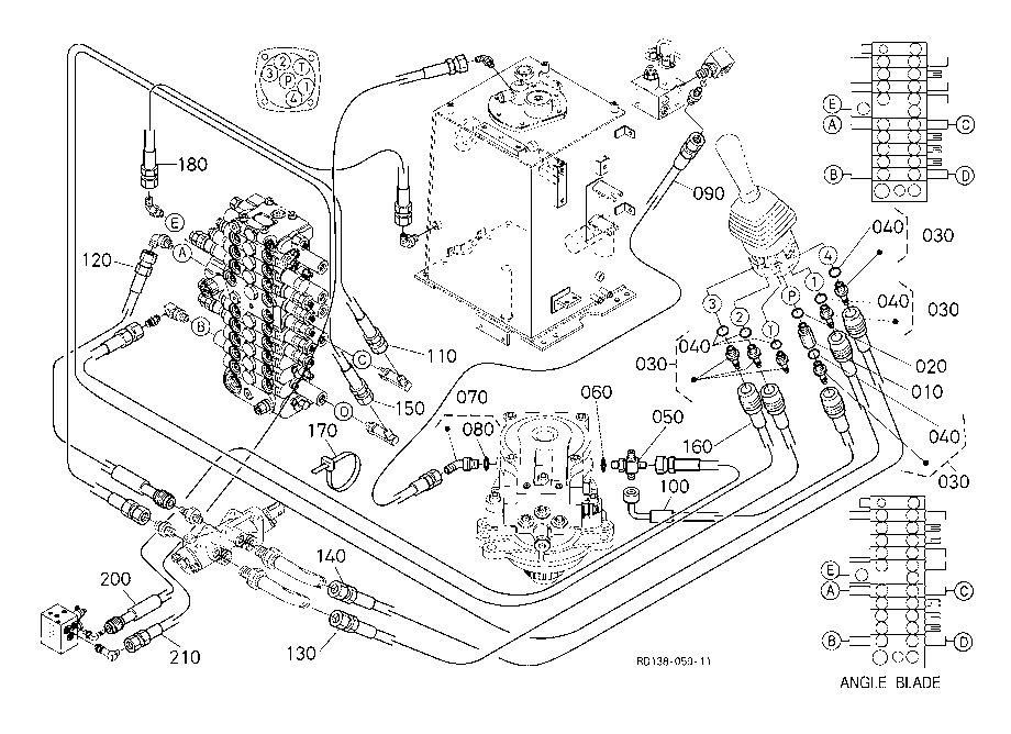 Oil Piping (Control Lh)