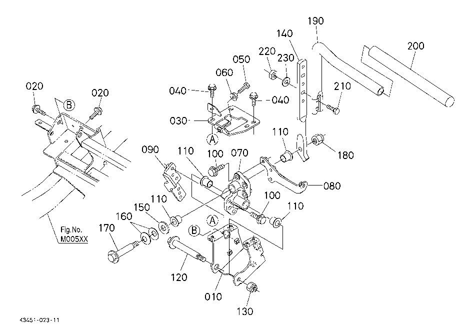 Motion Control Lever Rh